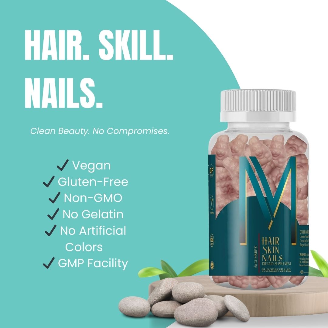 Hair, Skin & Nails Vitamin Gummies