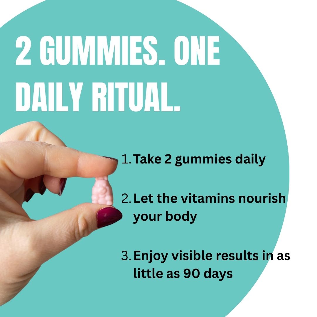 Hair, Skin & Nails Vitamin Gummies