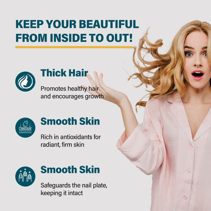 Hair, Skin & Nails Vitamin Gummies