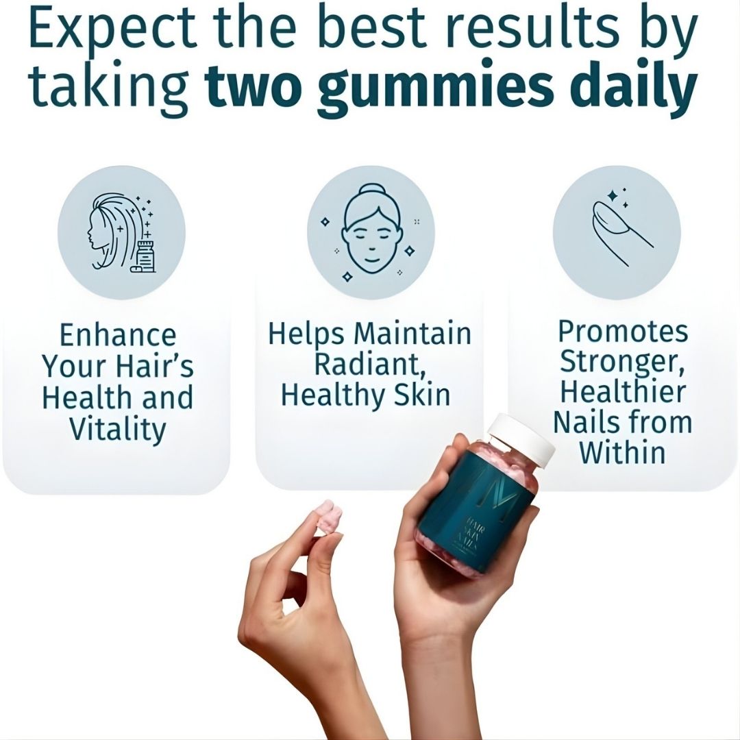 Hair, Skin & Nails Vitamin Gummies
