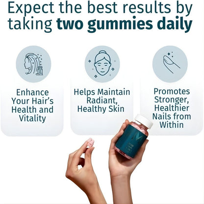 Hair, Skin & Nails Vitamin Gummies